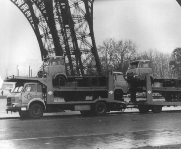 Ancien porte camion